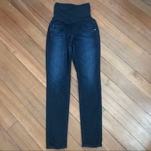 AG Maternity Dark Wash Skinny Jeans